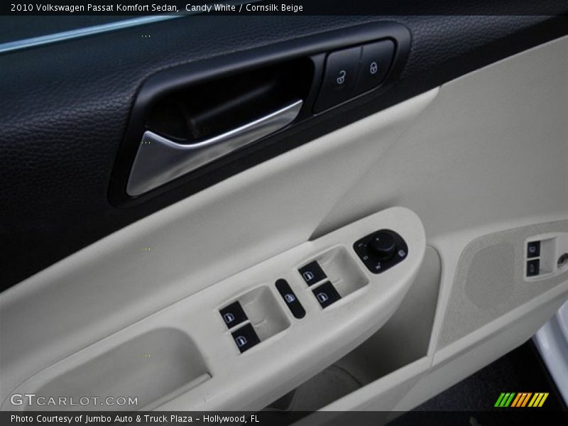 Candy White / Cornsilk Beige 2010 Volkswagen Passat Komfort Sedan