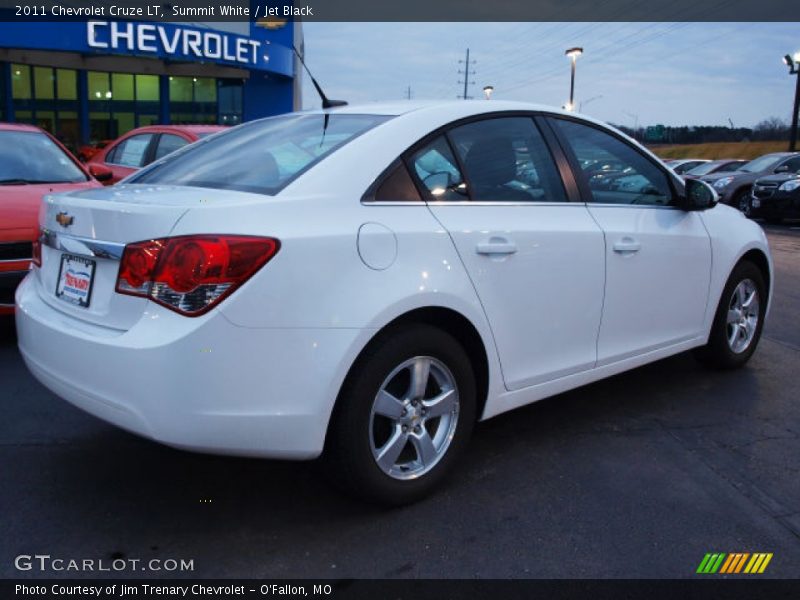 Summit White / Jet Black 2011 Chevrolet Cruze LT