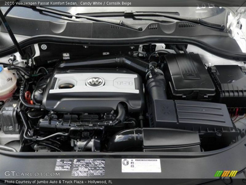 Candy White / Cornsilk Beige 2010 Volkswagen Passat Komfort Sedan