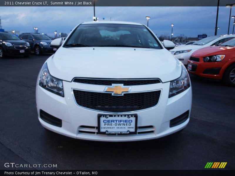 Summit White / Jet Black 2011 Chevrolet Cruze LT