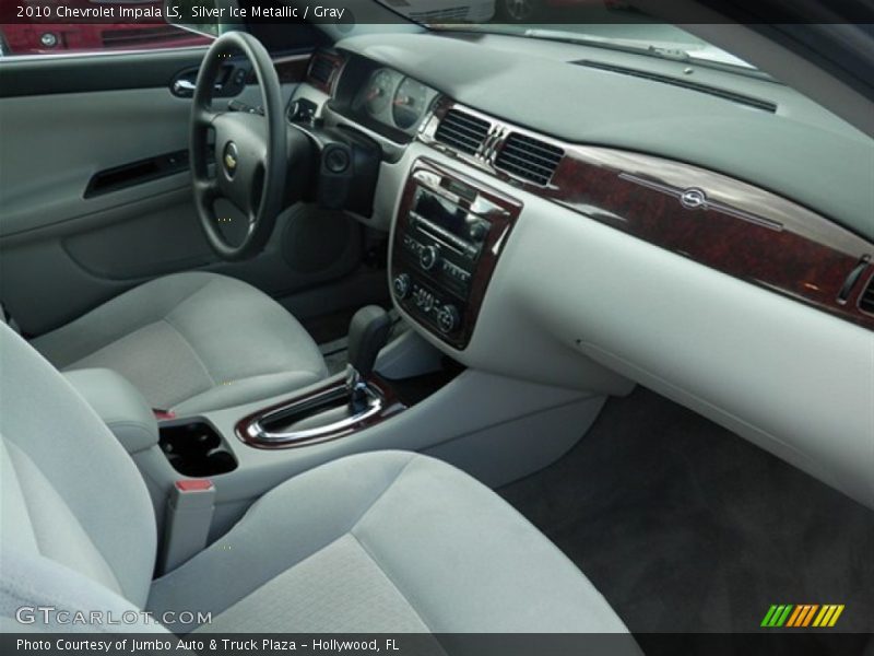 Silver Ice Metallic / Gray 2010 Chevrolet Impala LS