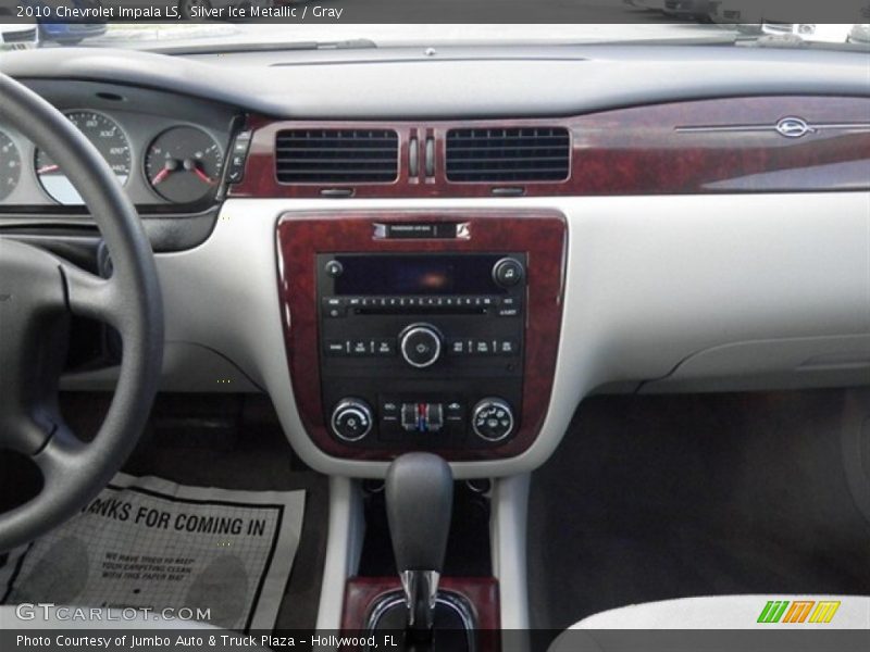 Silver Ice Metallic / Gray 2010 Chevrolet Impala LS