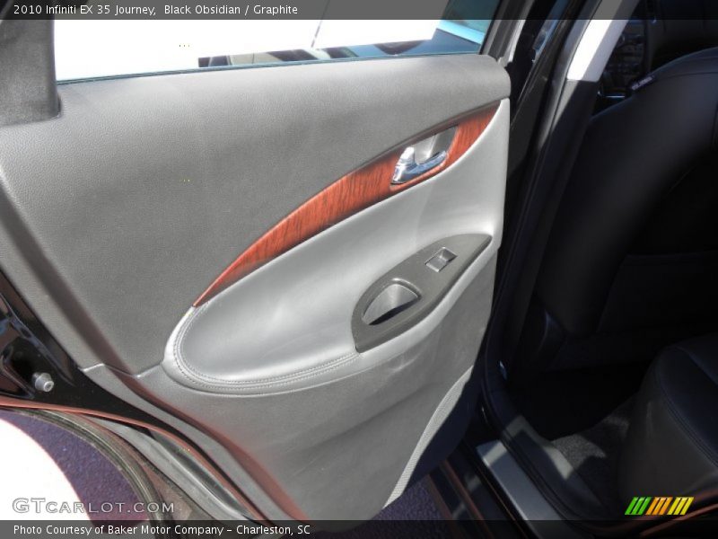 Black Obsidian / Graphite 2010 Infiniti EX 35 Journey
