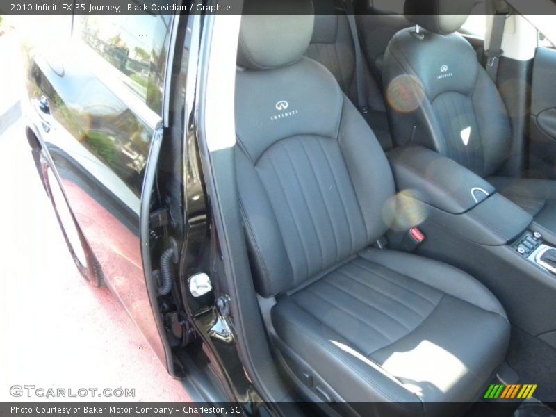 Black Obsidian / Graphite 2010 Infiniti EX 35 Journey