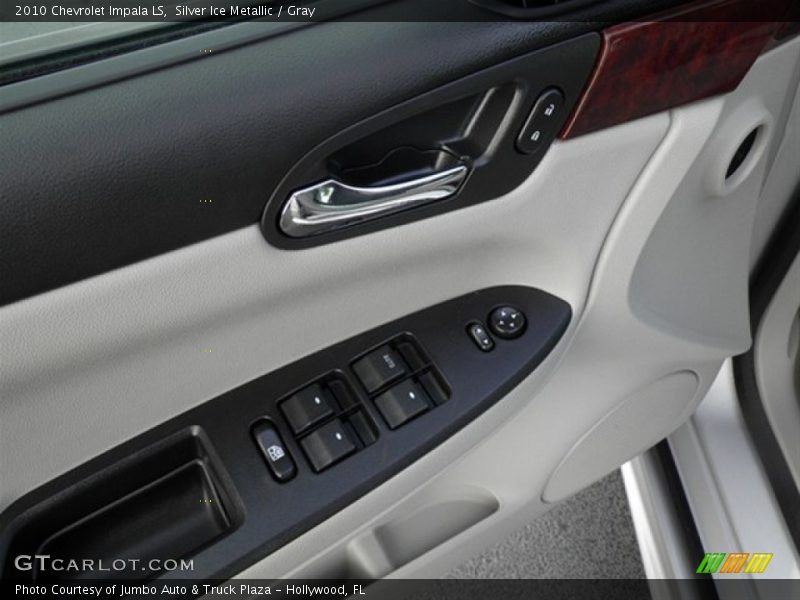 Silver Ice Metallic / Gray 2010 Chevrolet Impala LS