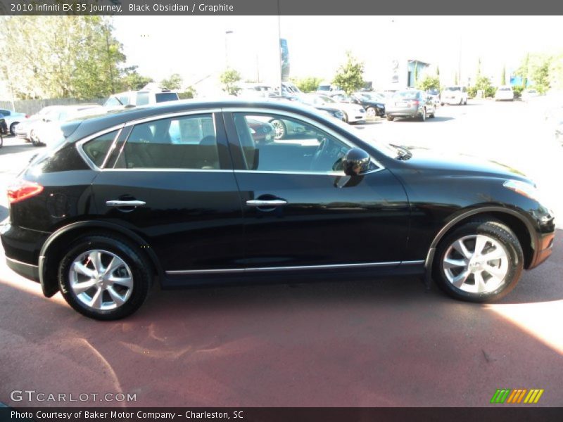 Black Obsidian / Graphite 2010 Infiniti EX 35 Journey