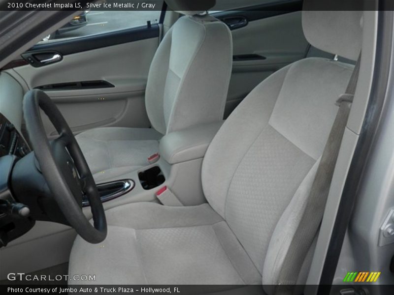 Silver Ice Metallic / Gray 2010 Chevrolet Impala LS
