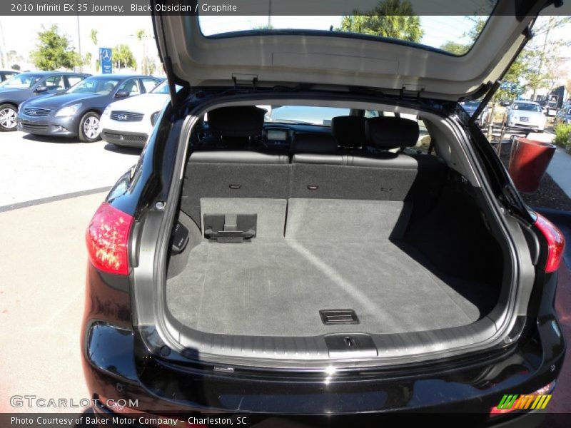 Black Obsidian / Graphite 2010 Infiniti EX 35 Journey
