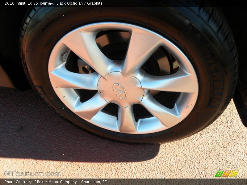 Black Obsidian / Graphite 2010 Infiniti EX 35 Journey