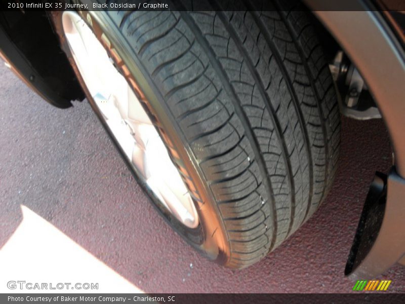 Black Obsidian / Graphite 2010 Infiniti EX 35 Journey