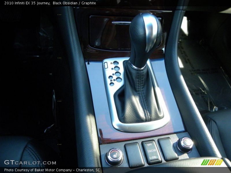 Black Obsidian / Graphite 2010 Infiniti EX 35 Journey