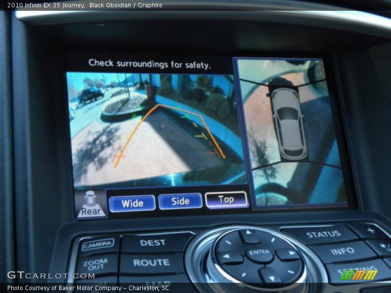 Black Obsidian / Graphite 2010 Infiniti EX 35 Journey