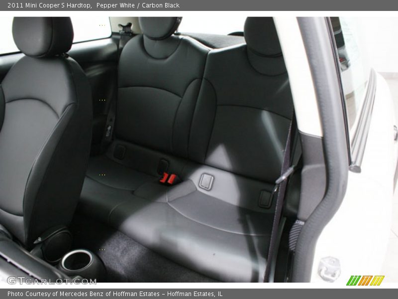 Pepper White / Carbon Black 2011 Mini Cooper S Hardtop