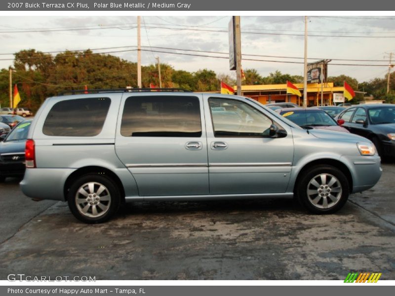 Polar Blue Metallic / Medium Gray 2007 Buick Terraza CX Plus