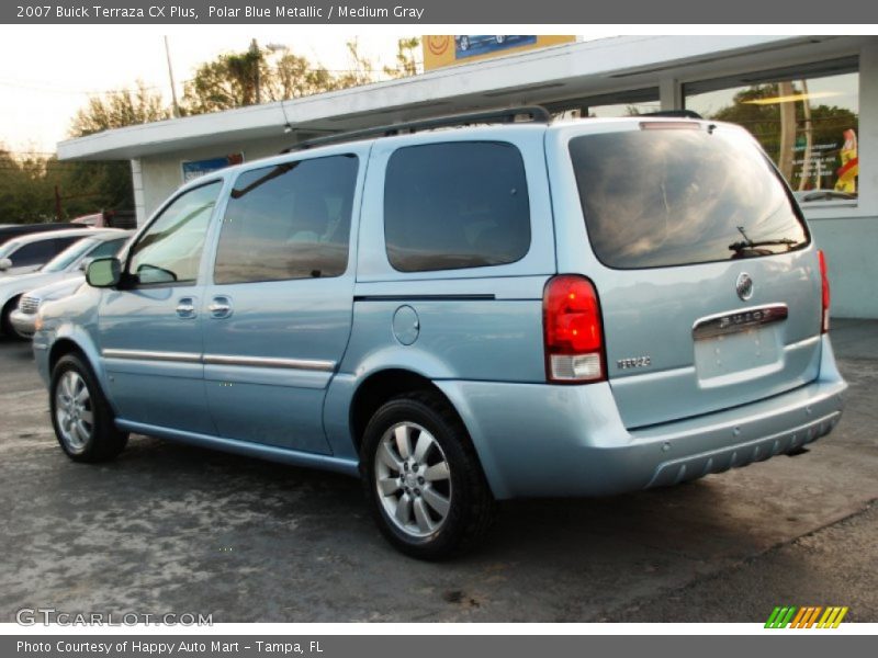 Polar Blue Metallic / Medium Gray 2007 Buick Terraza CX Plus