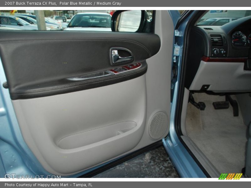 Polar Blue Metallic / Medium Gray 2007 Buick Terraza CX Plus