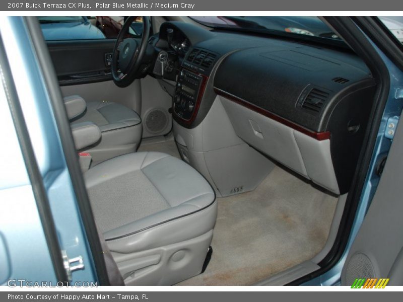 Polar Blue Metallic / Medium Gray 2007 Buick Terraza CX Plus