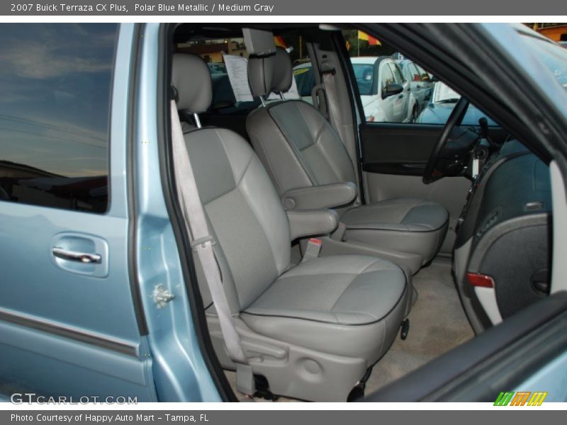 Polar Blue Metallic / Medium Gray 2007 Buick Terraza CX Plus