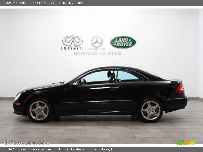 Black / Charcoal 2005 Mercedes-Benz CLK 500 Coupe