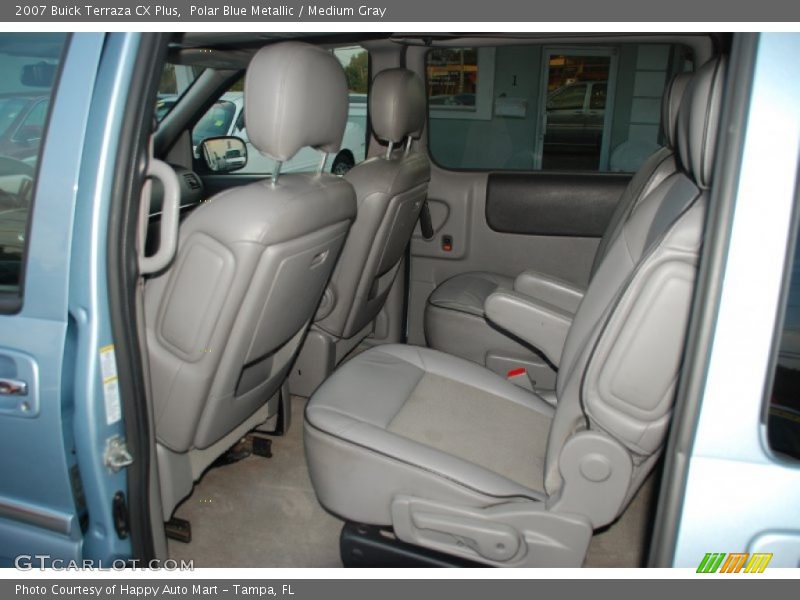 Polar Blue Metallic / Medium Gray 2007 Buick Terraza CX Plus