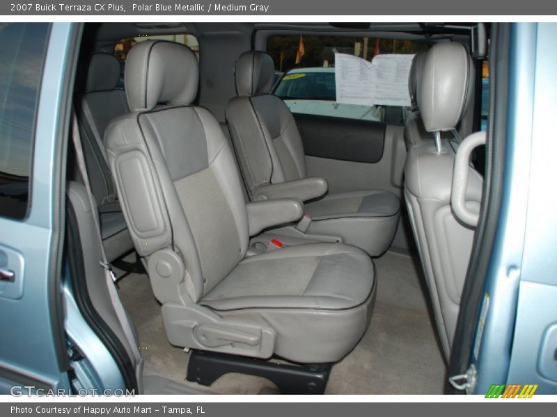 Polar Blue Metallic / Medium Gray 2007 Buick Terraza CX Plus