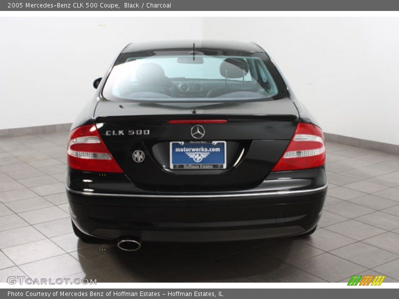 Black / Charcoal 2005 Mercedes-Benz CLK 500 Coupe