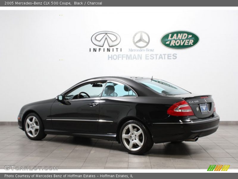 Black / Charcoal 2005 Mercedes-Benz CLK 500 Coupe