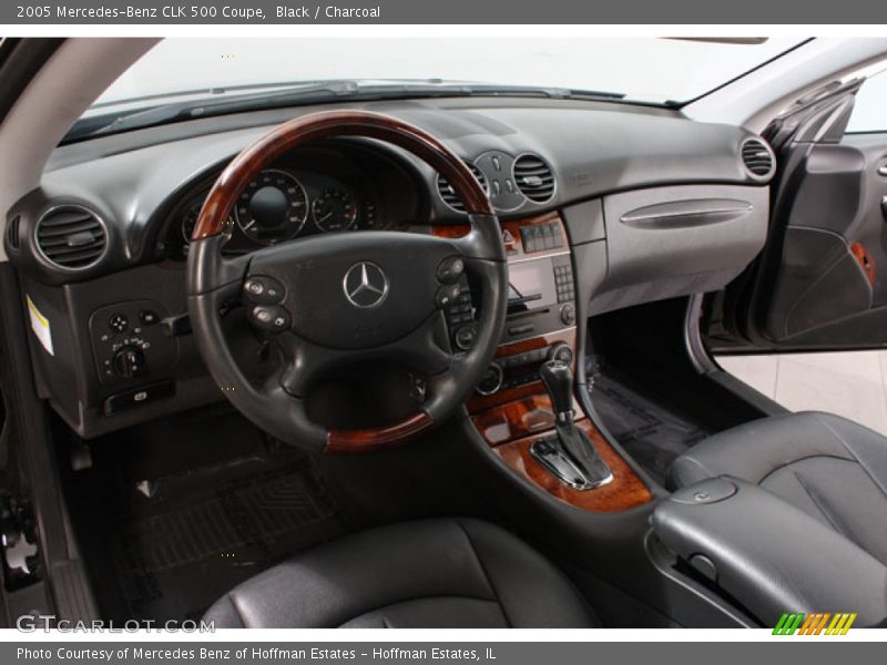 Black / Charcoal 2005 Mercedes-Benz CLK 500 Coupe