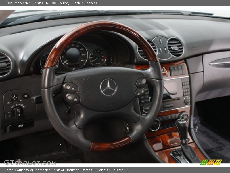 Black / Charcoal 2005 Mercedes-Benz CLK 500 Coupe