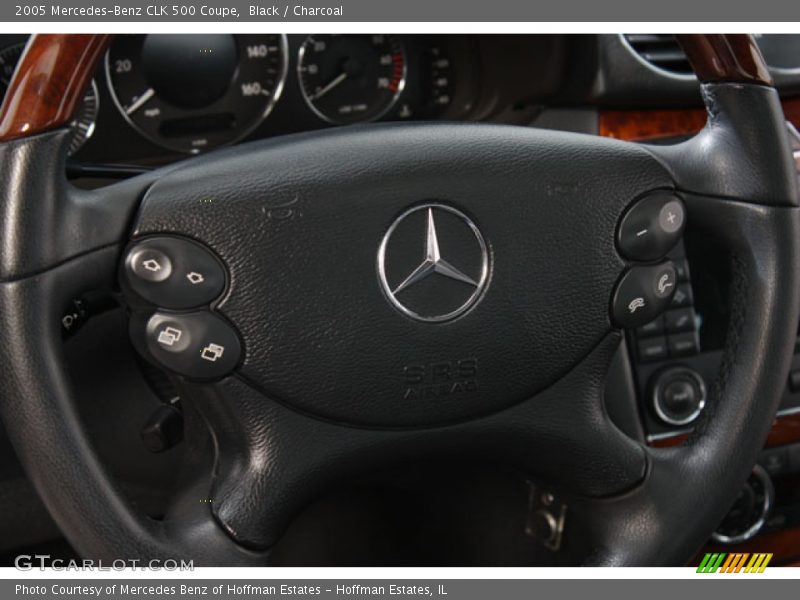 Black / Charcoal 2005 Mercedes-Benz CLK 500 Coupe