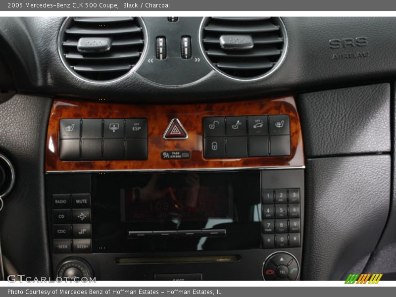 Black / Charcoal 2005 Mercedes-Benz CLK 500 Coupe