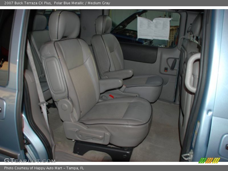 Polar Blue Metallic / Medium Gray 2007 Buick Terraza CX Plus