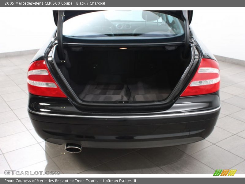 Black / Charcoal 2005 Mercedes-Benz CLK 500 Coupe