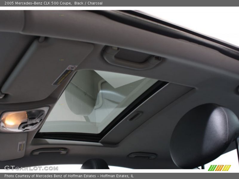 Black / Charcoal 2005 Mercedes-Benz CLK 500 Coupe