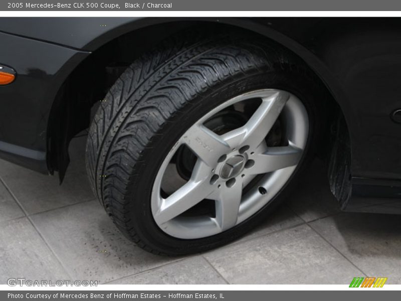 Black / Charcoal 2005 Mercedes-Benz CLK 500 Coupe