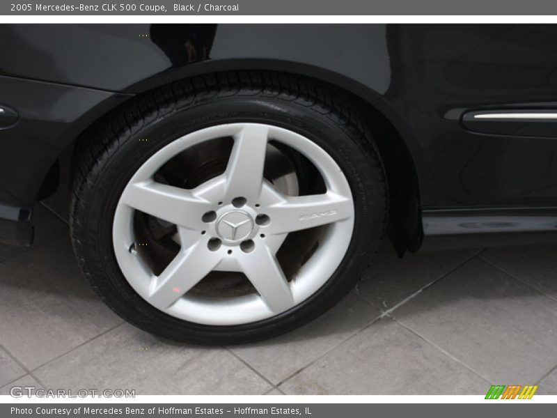 Black / Charcoal 2005 Mercedes-Benz CLK 500 Coupe