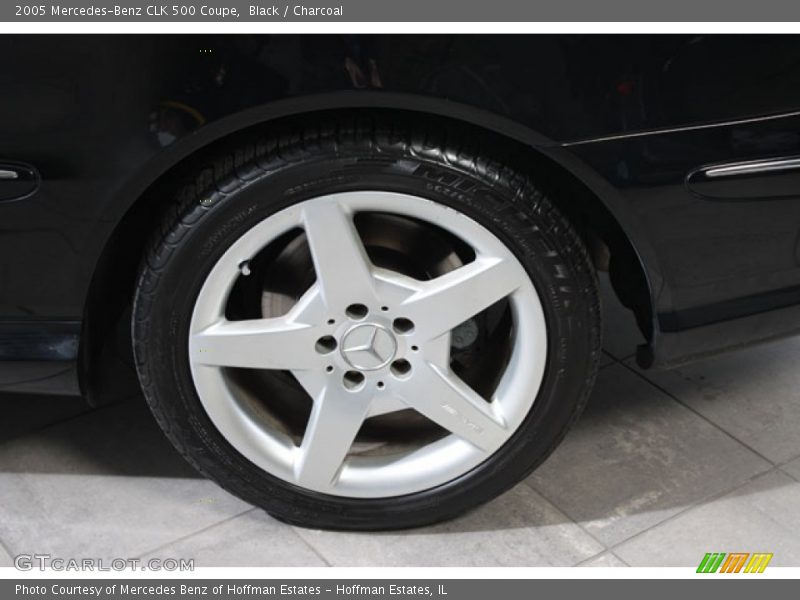 Black / Charcoal 2005 Mercedes-Benz CLK 500 Coupe
