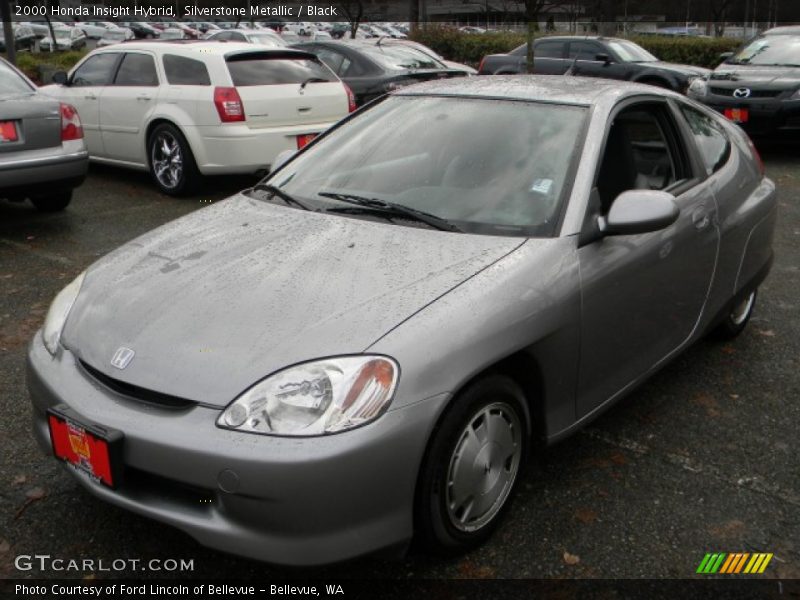 Silverstone Metallic / Black 2000 Honda Insight Hybrid