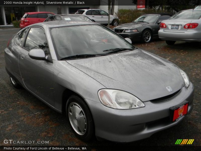 Silverstone Metallic / Black 2000 Honda Insight Hybrid