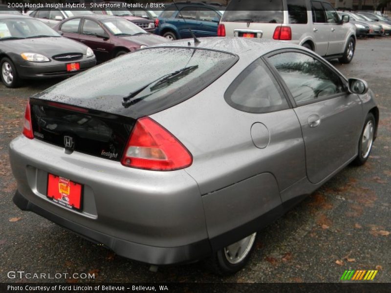 Silverstone Metallic / Black 2000 Honda Insight Hybrid