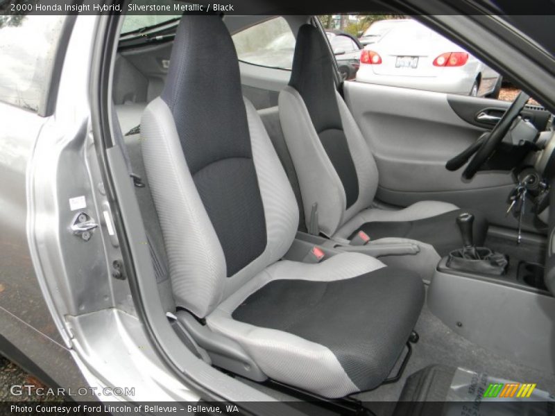 Front Seat of 2000 Insight Hybrid