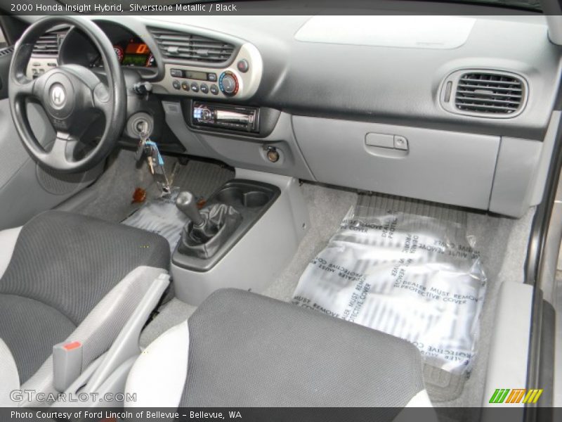  2000 Insight Hybrid Black Interior