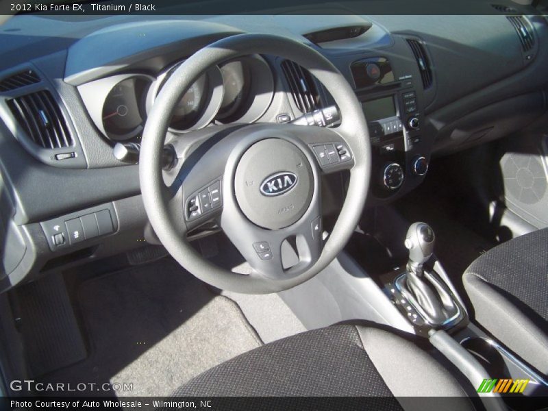 Titanium / Black 2012 Kia Forte EX