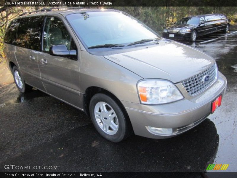 Arizona Beige Metallic / Pebble Beige 2004 Ford Freestar SEL