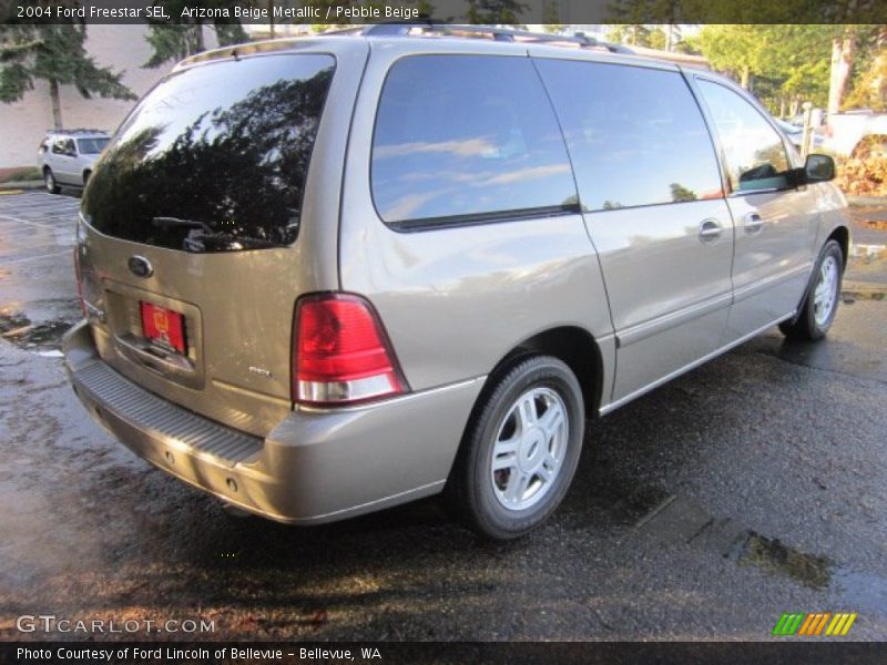 Arizona Beige Metallic / Pebble Beige 2004 Ford Freestar SEL