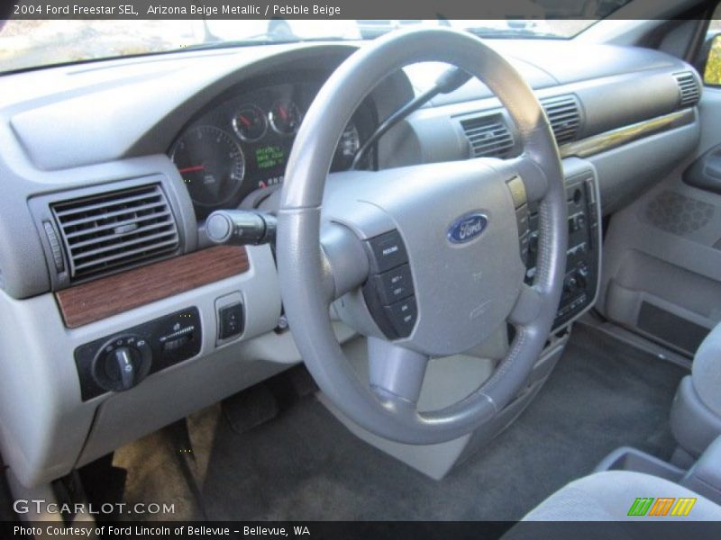 Arizona Beige Metallic / Pebble Beige 2004 Ford Freestar SEL
