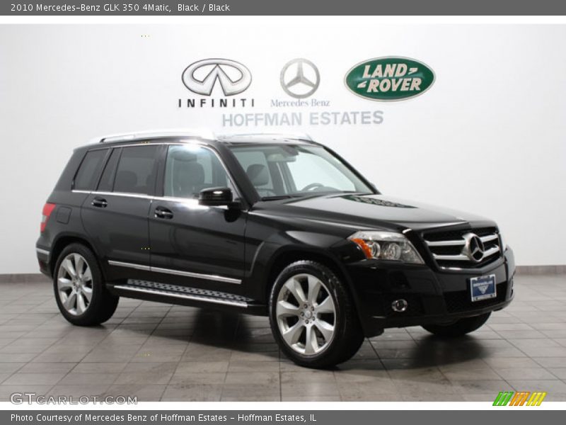Black / Black 2010 Mercedes-Benz GLK 350 4Matic
