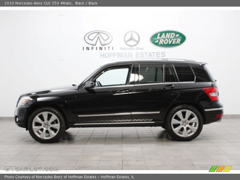 Black / Black 2010 Mercedes-Benz GLK 350 4Matic