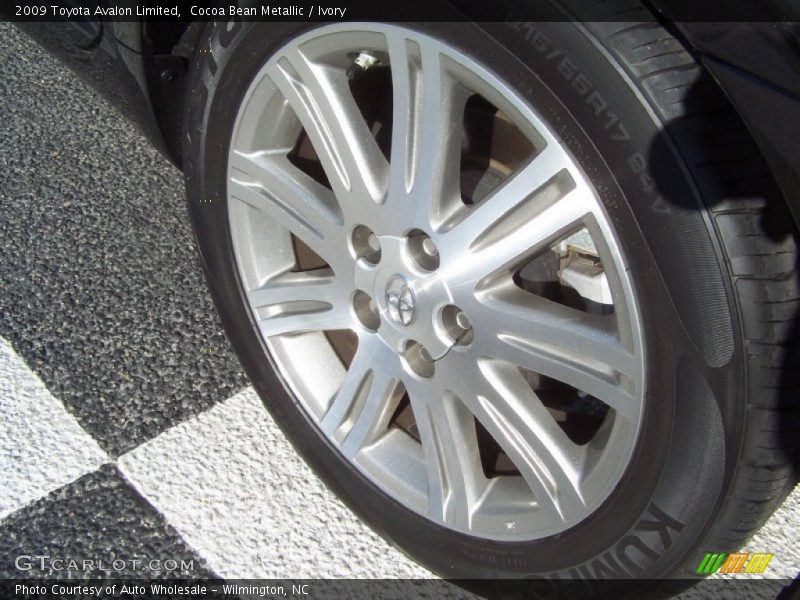 Cocoa Bean Metallic / Ivory 2009 Toyota Avalon Limited