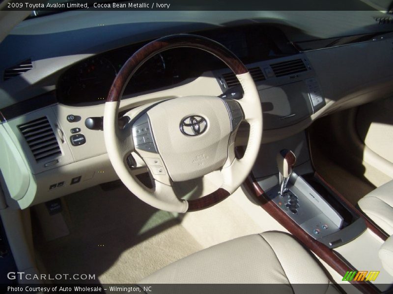 Cocoa Bean Metallic / Ivory 2009 Toyota Avalon Limited